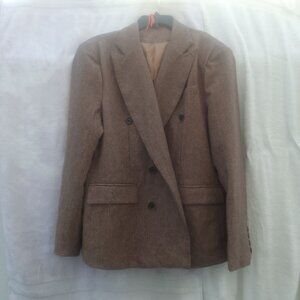 Bundle sunglasss&classic wool well-made professional formal blazer brand new